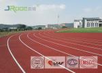 Colorful EPDM Rubber Running Track Surface , Outdoor Running Track Flooring