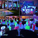 24PCS*3W UV LED 100W Stage Light
