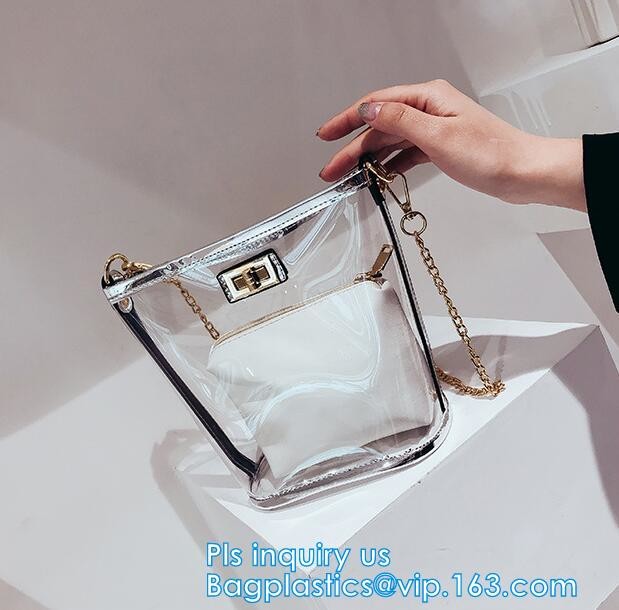 waterproof promotional clear tote pvc handle shopping bag, PVC mat waterproof reusable tote shopping bags, summer soft p