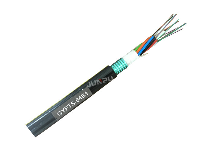 GYFTS Outdoor Fiber Optic Cable , 24 Cores Custom Fiber Optic Cables Duct / Aerial