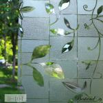 Decorative Privacy Window Film for Glass Stickers Removable Static Cling Film