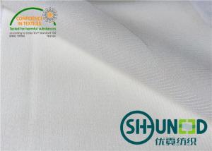 Wholesale 40D * 75D 100% PA Coating Tricot Knitted Fusible Interlining W1010D For Garments from china suppliers
