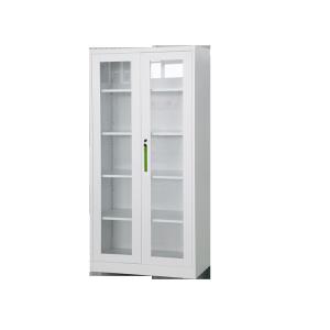 Wholesale Glass Door Metal Office Cupboard Steel Powder Coating from china suppliers