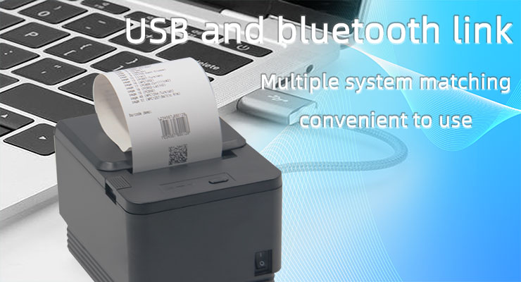 Thermal Printer for Restaurant Back Kitchen Hotel Bakery Buff Shop Store 150KM Print Life