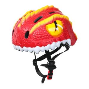 Wholesale New Dinosaur Helmet Adjustable Toddler red blue Helmet for Girls Boys Multi Sports from china suppliers