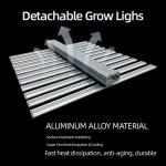 Dimmable Detachable Aluminum LED Grow Light 1200W For Healthy Plant Growth