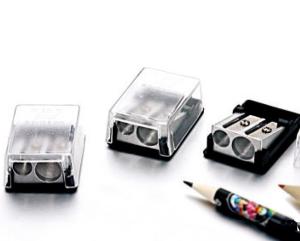 Wholesale metal two pencil sharpeners with cover metal two pencil sharpeners from china suppliers