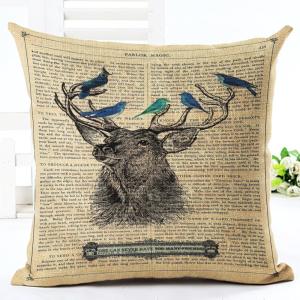 Wholesale Geometric Deer Antler Throw Pillow Case Cushion Cover 18x18 Nordic Animal from china suppliers