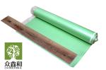 PE Film Underfloor Heating Underlay 200sqft / Roll Sound Reduction Green Foam