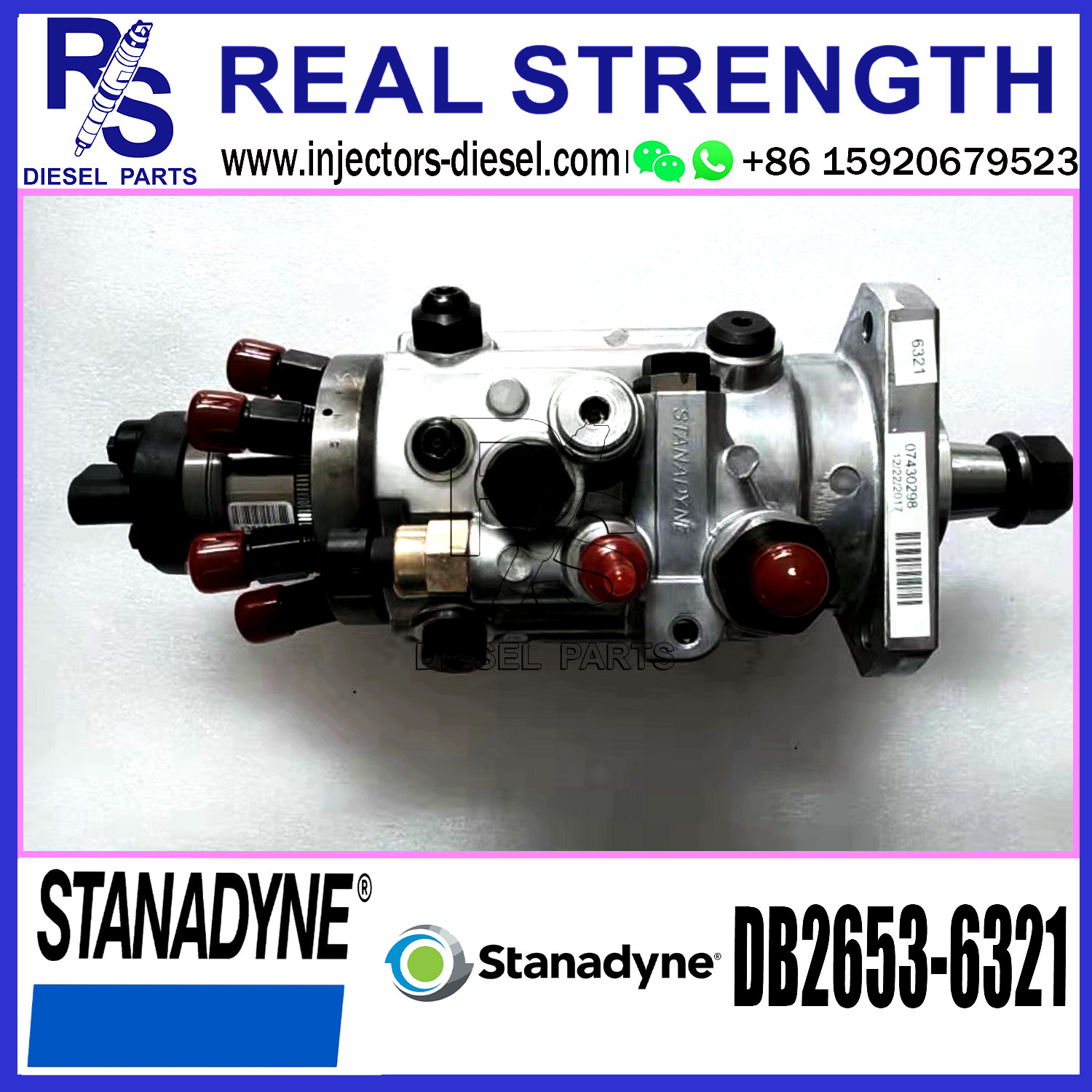 Stanadyne Diesel Fuel Pump DB2635-6221 DB2435-6481 DB2653-6320 DB2653-6321 for Diesel Engine