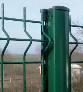Wholesale Home Garden 3D Nylofor Fencing , PVC Coated Welded Wire Fence Gate from china suppliers