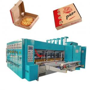 Wholesale Flexo Printing Corrugated Carton Box Machine Pizza Box Making Automatic from china suppliers