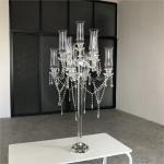 Hot Sale Candelabra 9 Arms Wedding Decor Supplies Tall Centerpiece Stand Wedding