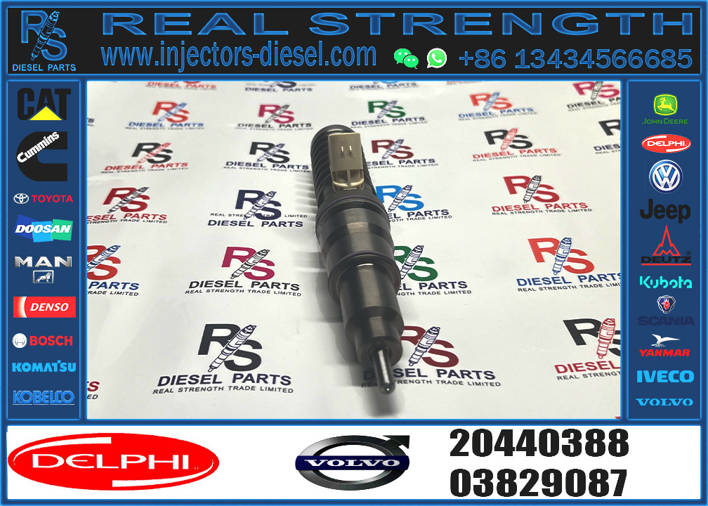Diesel Fuel Injector 20440388 20363749 3803654 For VOLVO FM/FH/NH 12 B12 FM9 D12D Common Rail Injector 20440388 BEBE4C01001