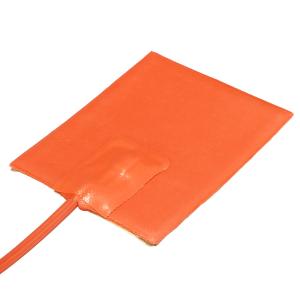 Wholesale 2inx4in Silicone Heating Pad 110v Adhesive Oil Pan Heater Chemical Resistant from china suppliers