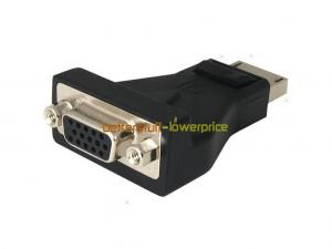 Wholesale 3.3V Laptops DisplayPort To VGA Converter Adapter For Dell / Acer Aspire / HP ProBook from china suppliers