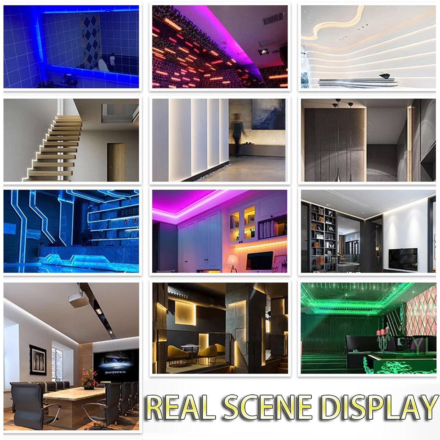 Self-Adhesive Cob Light Strip Low Voltage 12V/24V Ultra-Thin LED Soft Light Strip Led Flexible Strip Lights