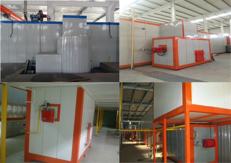 4000KG Industrial Drying Oven for Powder Coating and Professional Drying Booth System