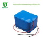 Rechargeable Li Ion Battery Pack 14.8V 4000mAh 18650 Batteries For Street Light