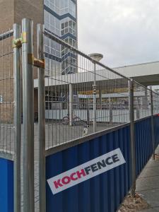 Wholesale 2100mm X 2400mm Temporary Security Fencing Customized Color Easily Installed from china suppliers