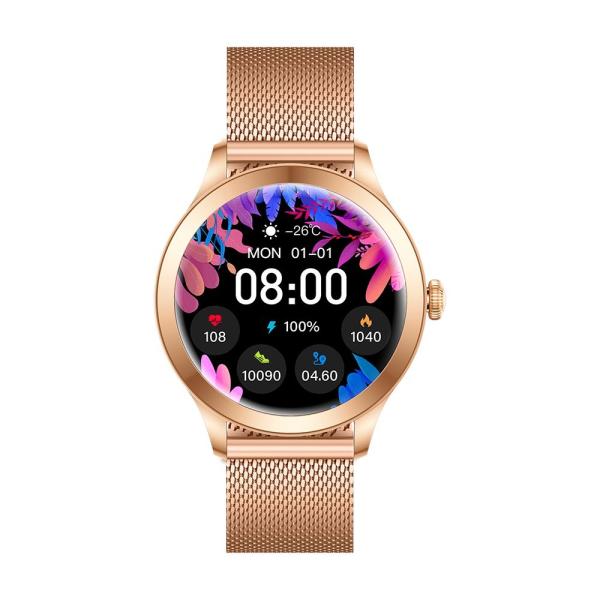 KW10 Max Lady Classic Style Smartwatch 1.3 Inch Women's Health Smart Watch