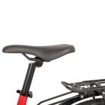 27.5 Inch Electric Road Bike Domanca 2024 Red Electric City Bike with 250w Power