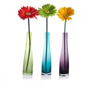 Wholesale big size vase,glassware vase,color vase,flower standing vase,single flower vase from china suppliers