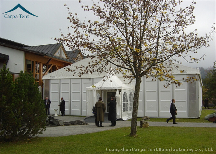 Fabric Custom Event Tents For Commercial Activities Wind Resistant With ABS Wall