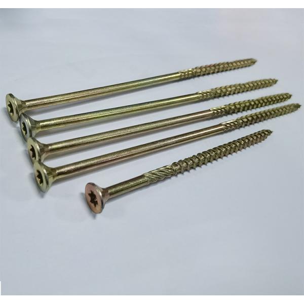 DIN7505 MDF Chipboard Screw Double Pozi Countersunk Tornillos Spax Screws