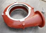 High Chrome Alloy OEM Slurry Pump Spare Parts Cr 27% In Red Color