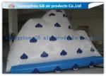 White Floating Iceberg Inflatable Water Toy For Water Sports Climbing