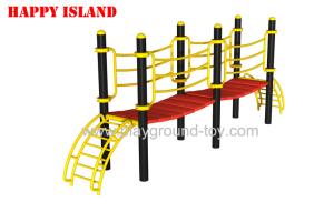 Wholesale Bridge Design Outdoor Gym Equipment Meeting International Standard from china suppliers