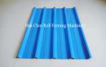 Double Layer Cold Roll Forming Equipment For Color Steel Plate , Hydraulic