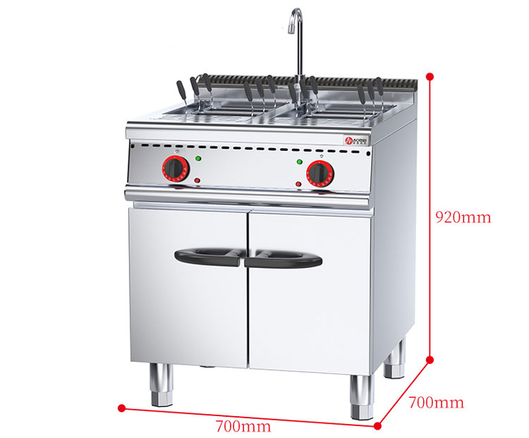 Easy Operation Commercial Noodles Making Machine With Cabinet 700*700*920mm Advantage