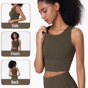 Wholesale Thickened High Density Fabric Shockproof Gathered Sports Women Fitness Underwear from china suppliers