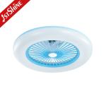 24" 7 ABS Blades Bedroom Ceiling Fan Light AC Motor 3 Color Led