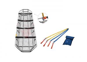 Wholesale Adjustable Flexible Stainless Steel 350kg Rescue Basket Stretcher from china suppliers