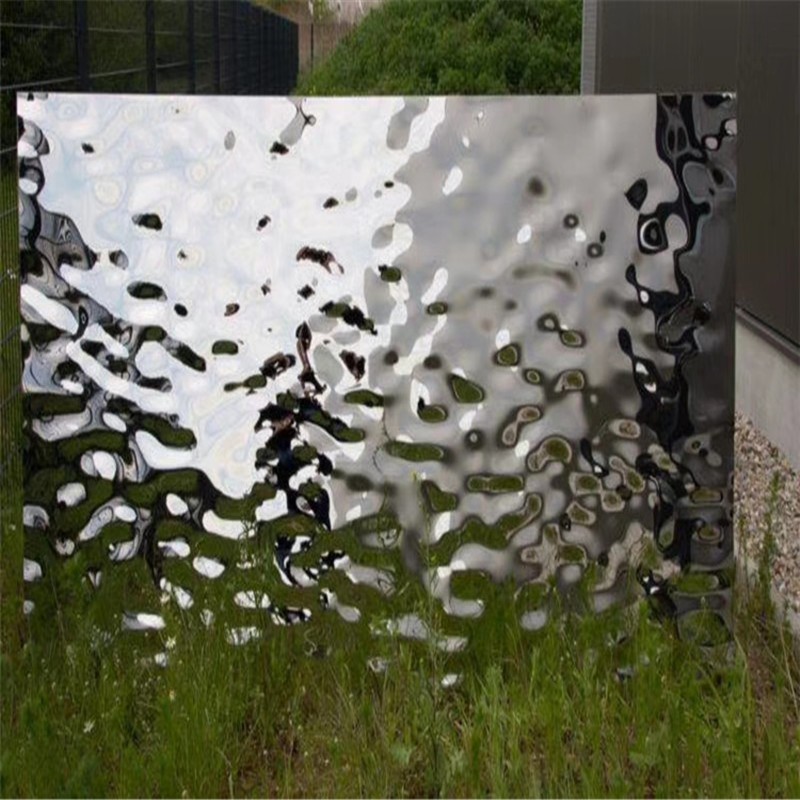 Bright Surface Water Ripple Stainless Steel Sheets Plates 4ft*8ft with Laser Film Protect