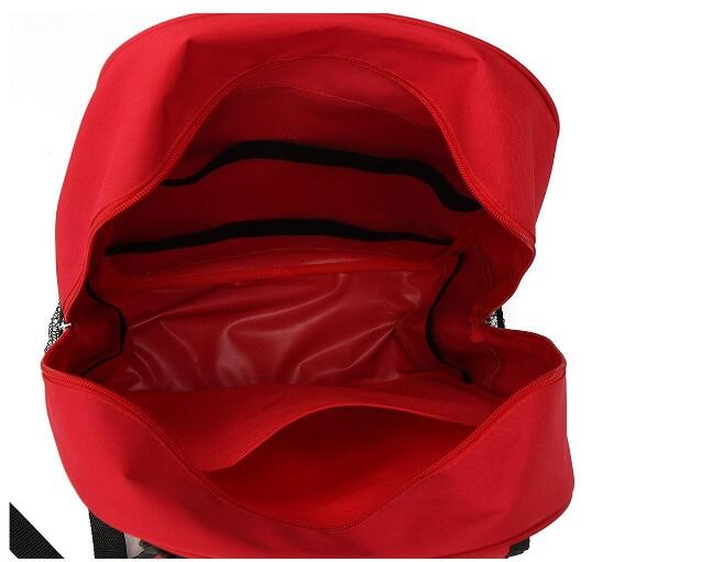 Camping First Aid Backpack Empty , Red Medical Backpack Bag Emergency Treatment