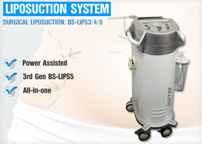 Low Noise Body Shaped Power Assisted Liposuction Equipment For Hospital