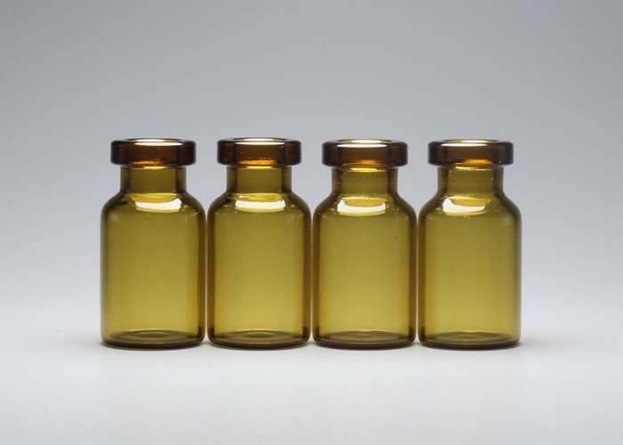 2ml Amber Low Borosilicate Glass Tube Vial Used For Injection