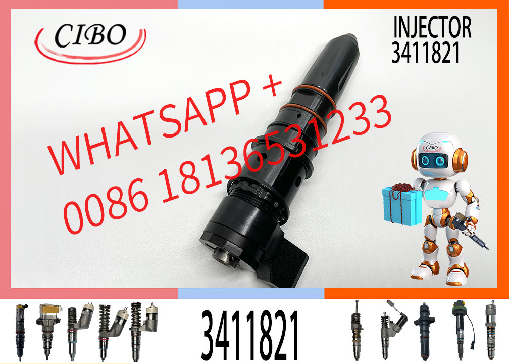 Diesel Common Rail Injector 3406604 3411821 3071497 3087648 4914328 3018835 3079946 for C-ummins M11 Engine