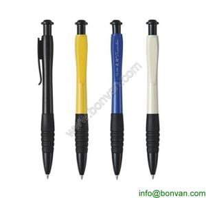 Wholesale plastic ball pen,click promotional pen,rubber plastic ballpoint pen from china suppliers