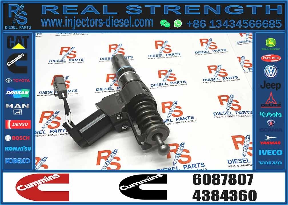Factory OEM Quality Brand New Diesel Common Rail Fuel Injector Assembly 4307516 3087560 4384360 For C Ummins N14 Engine