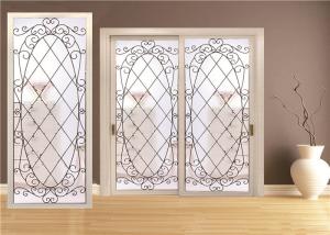 Wholesale Double Pane Sliding Glass Door Hollow Stained Glass Panels Air / Argon Insulating from china suppliers