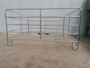 Wholesale Livestock Cattle 1.6m Metal Farm Gate Galvanized Steel Pipe Design from china suppliers