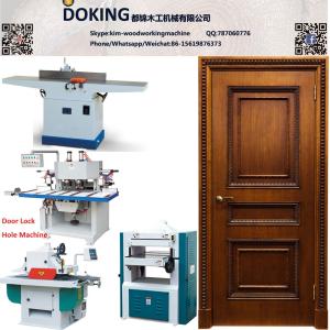 Wholesale Solid wooden door production line wood door making machines from china suppliers