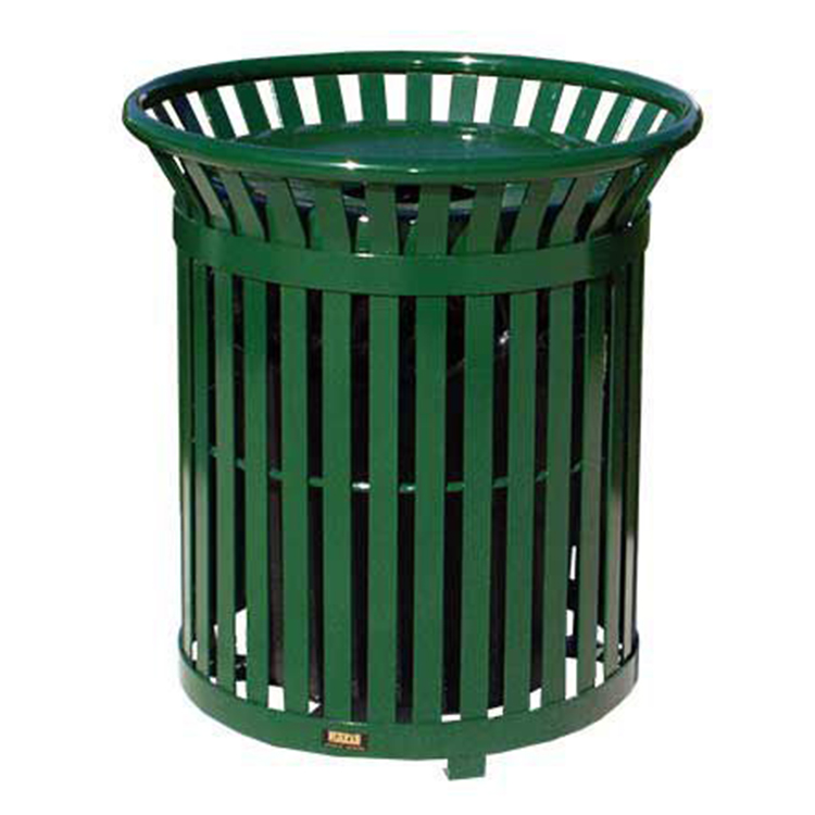 EN840 Certificate H915mm 45L Cast Iron Garbage Sorting Bins