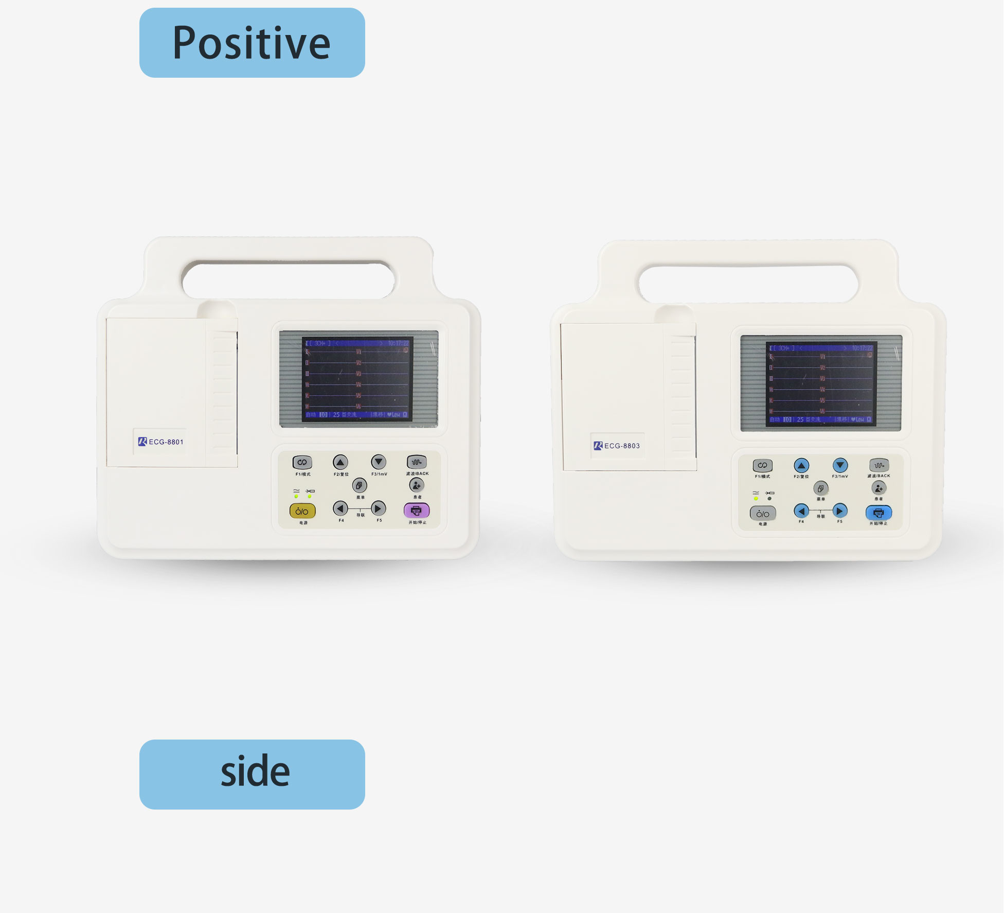 GB/T18830-2009 12 Leads Portable Vet ECG Machine