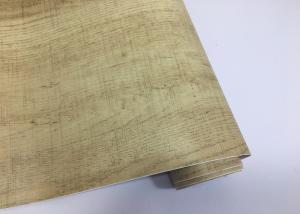 Wholesale 0.20-0.25mm Grasscloth Self Adhesive Wood Grain Wallpaper Waterproof Embossed from china suppliers